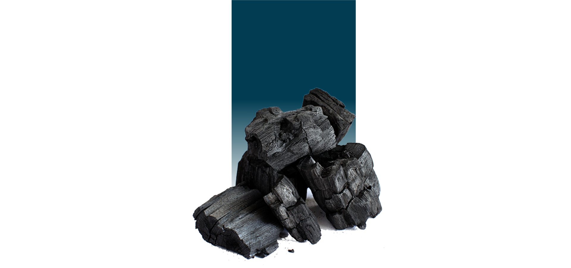 Premium hardwood charcoal — ready for delivery